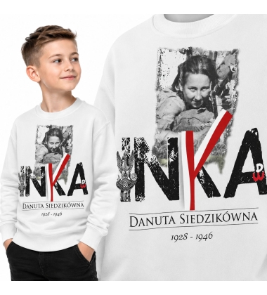 BLUZA DZIECIĘCA PATRIOTYCZNA INKA PW